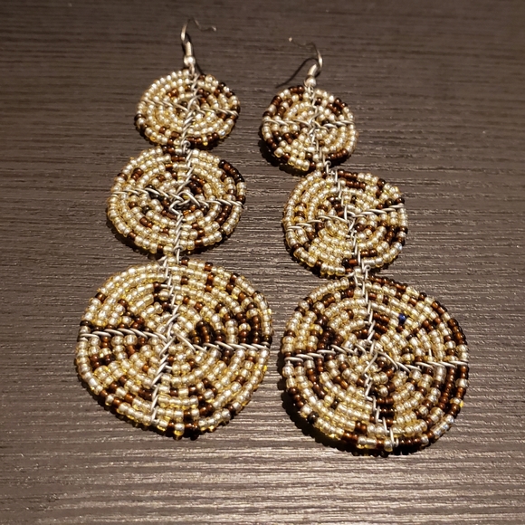 African earrings - Picture 2 of 2